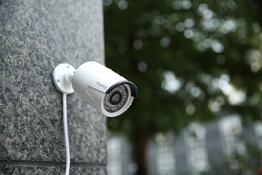 SANNCE Cámara de seguridad IP PoE de 5MP para PoE NVR, 2 cámaras re...