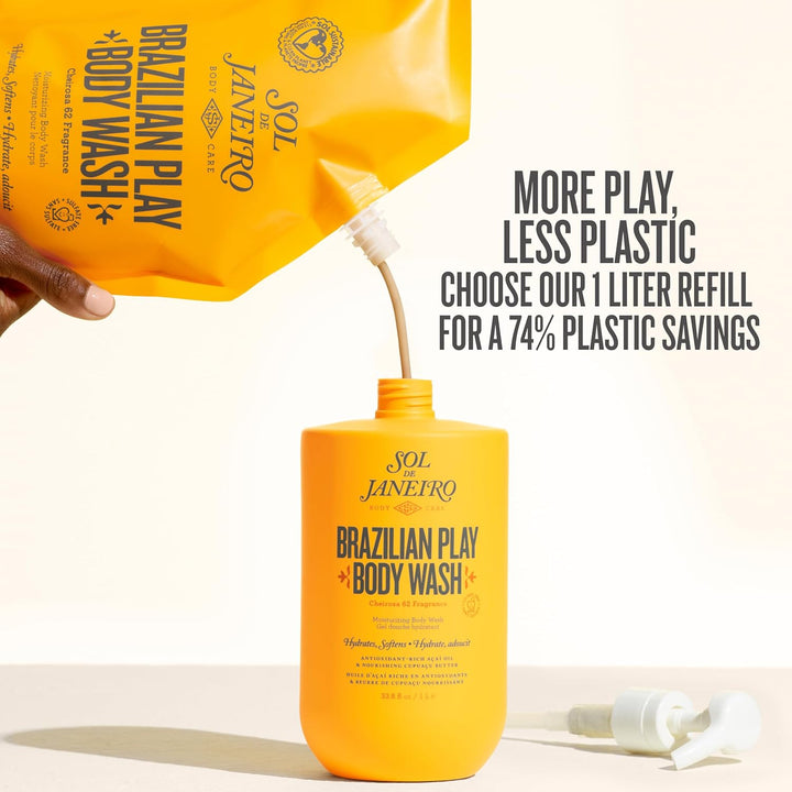 SOL DE JANEIRO Brazilian Play Crema-Gel Hidratante de Ducha Lavado...