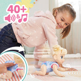 Baby Alive Crawl n Play Harper Hugs - Juego de muñecas