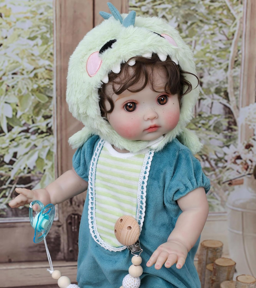 Cloveray Reborn - Muñeca de Bebé Niño Pequeño con Pecas - Muñecas d...