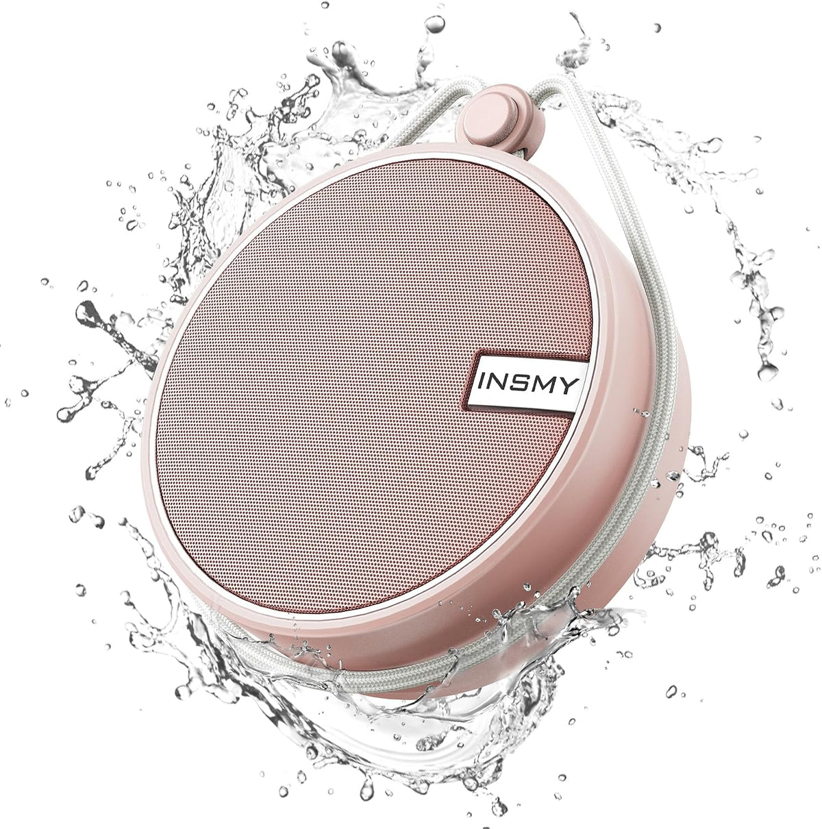 INSMY C12 Altavoz Bluetooth Pequeño Portátil Impermeable IP67 para Ducha