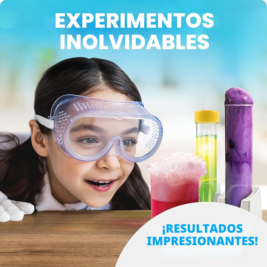National Geographic Chemistry Set con 45 Experiments para Kids 8-12
