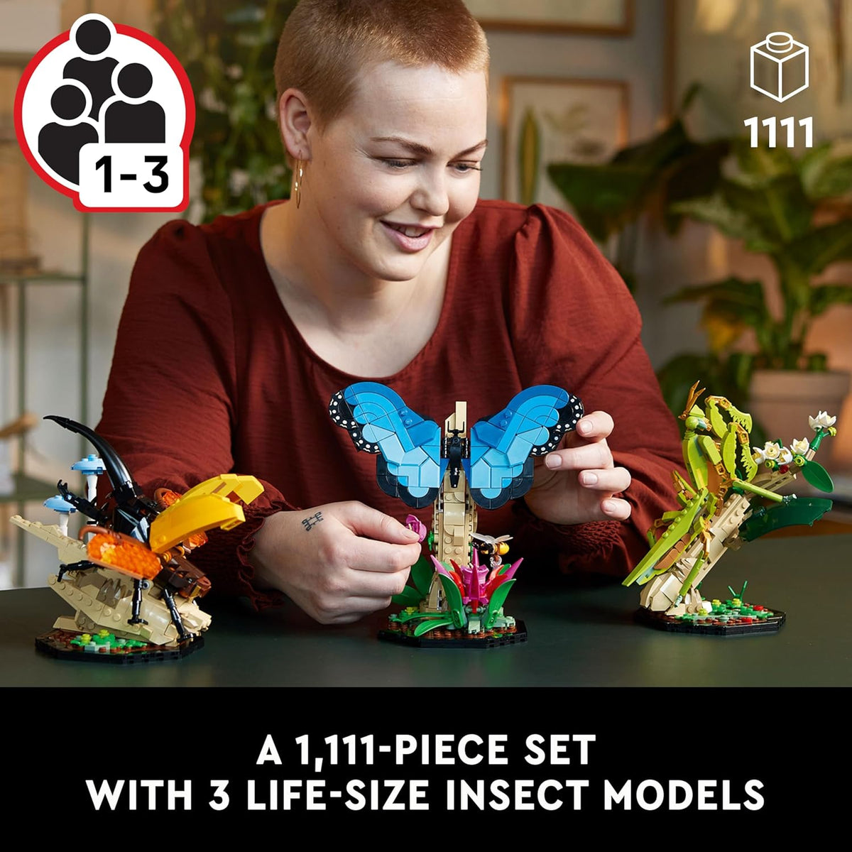 LEGO Ideas The Insect Collection - Regalo divertido para