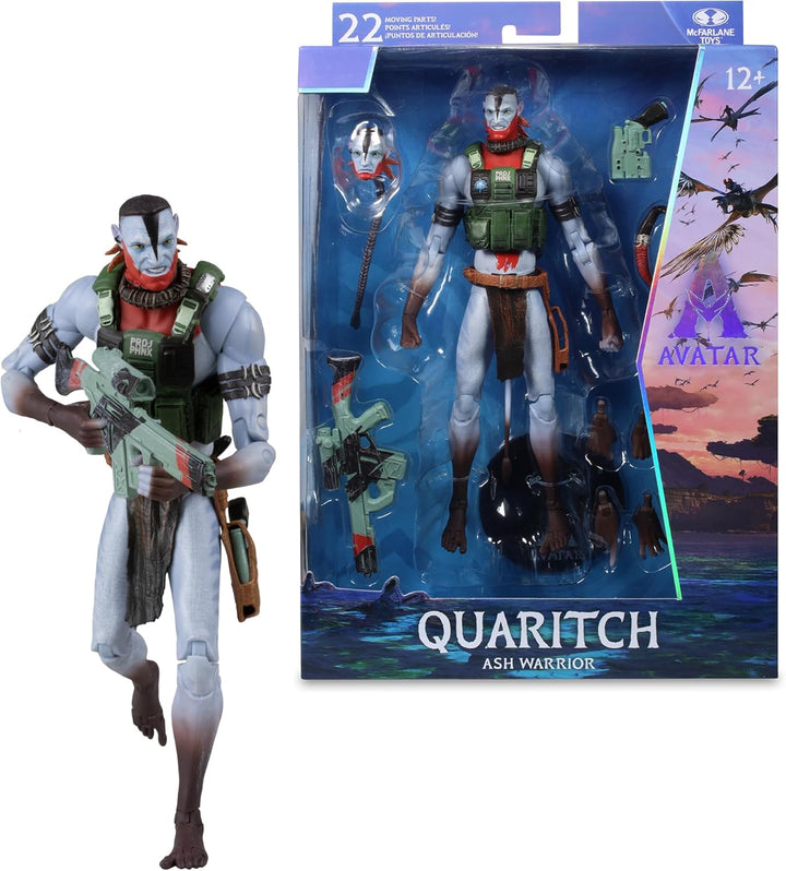 McFarlane Toys - Avatar Fuego y ceniza Quaritch Figura de