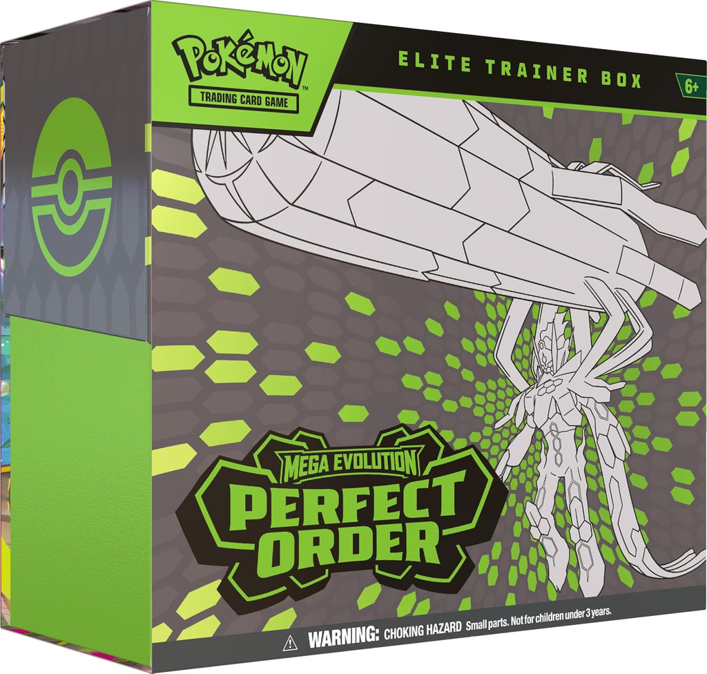 Pokémon TCG: Caja de Entrenador Élite de Mega Evolución—Orden Perfecta
