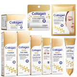 Juego de cuidado de la piel de colágeno, kits de cuidado de la piel...