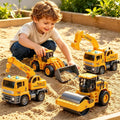 4 Piezas Vehículos de Construcción para Niños Niñas Toddlers 3-5