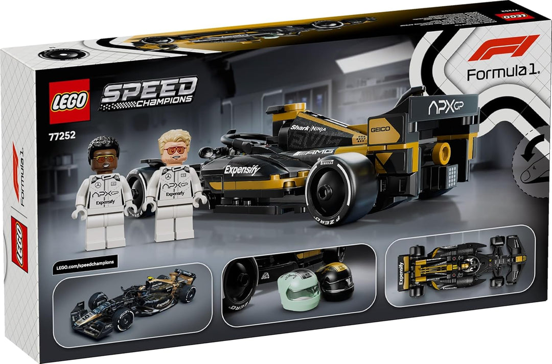 LEGO Speed Champions APXGP Team Race Car de F1 The Movie - Juguete...