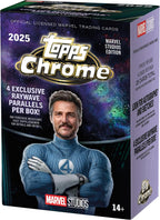 Topps Marvel Studios Chrome 2025 - Sellado de fábrica - Caja de valor