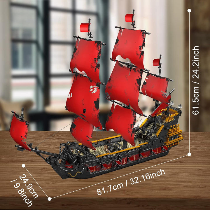 Mould King 13109 Queen Annas Revenge - Kit de bloques de