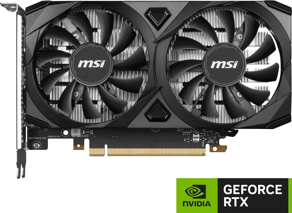 MSI Gaming RTX 3050 Ventus 2X 6G OC Tarjeta gráfica (NVIDIA RTX 305...