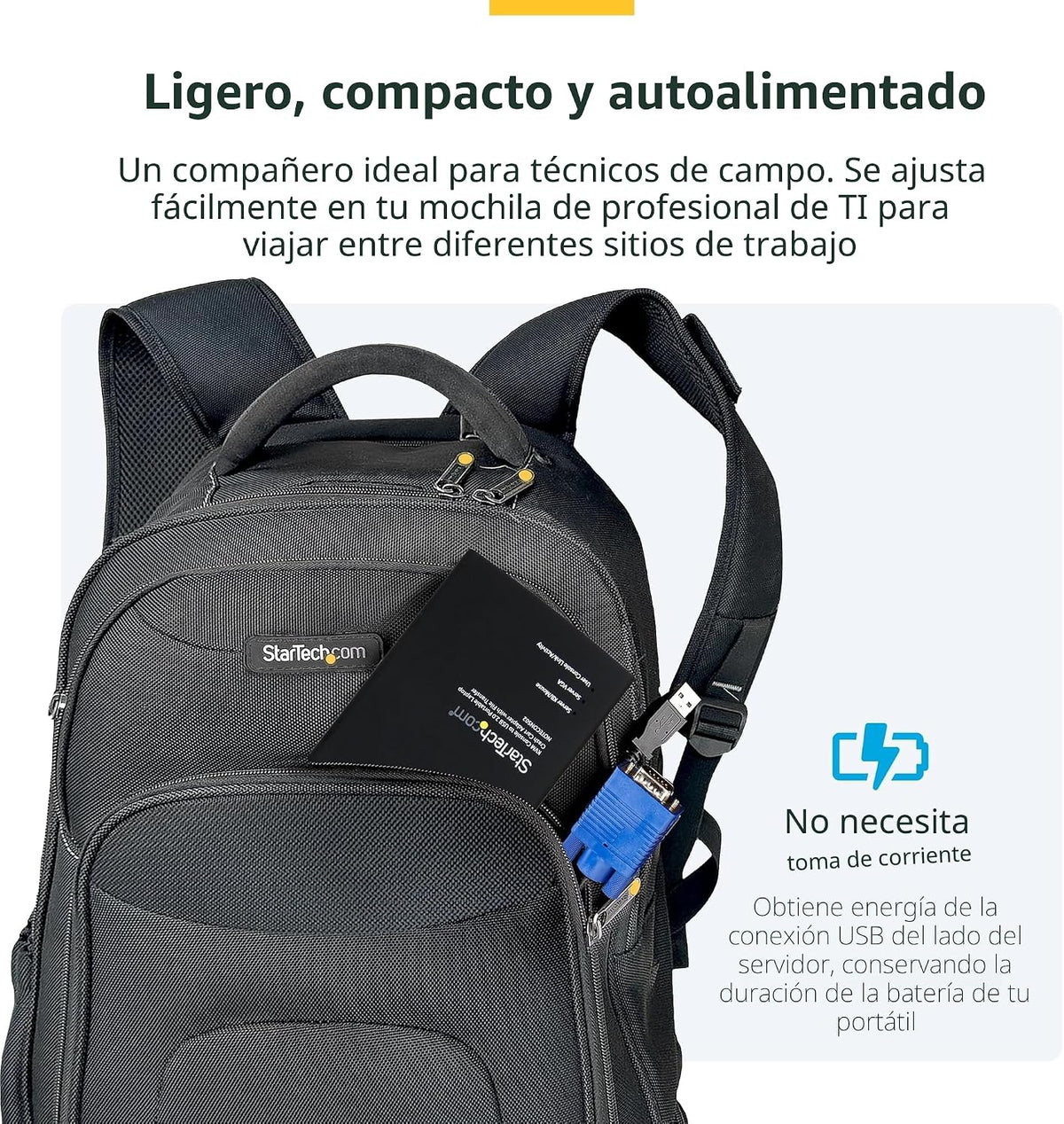 StarTech.com Adaptador portátil de Carrito de Choque para Laptop, C...