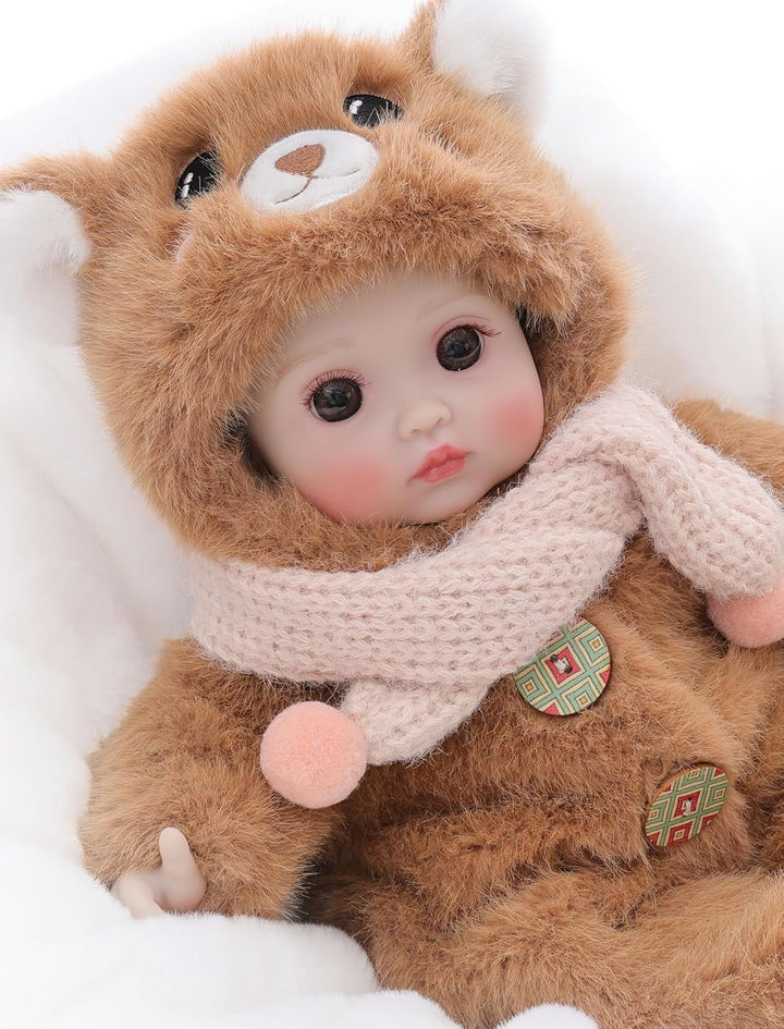 Cloveray Baby Dolls, 15 Inch Realistic Soft Body Baby Doll Real Lif...