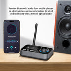 Transmisor y receptor Bluetooth Monster, adaptador de audio 2 en 1, 0.1 in