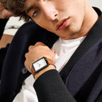 Skagen Hagen Reloj Rectangular de Acero Inoxidable para Hombre