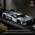 LEGO Technic Peugeot 9X8 24H Le Mans Hybrid Hypercar 42156 - Kit de construcción de auto de carreras coleccionable para adultos y adolescentes, modelo de auto de carreras a escala 1:10, regalo para