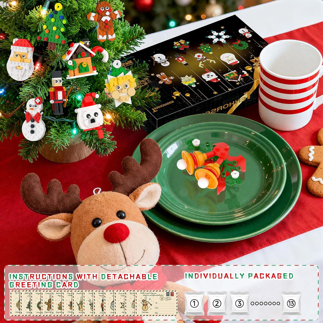 Nubee Kit de construcción de adornos de Navidad, árbol de Navidad,...