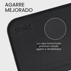Stakt Esterilla de yoga plegable Pro - Esterilla antideslizante 2 en 1 para