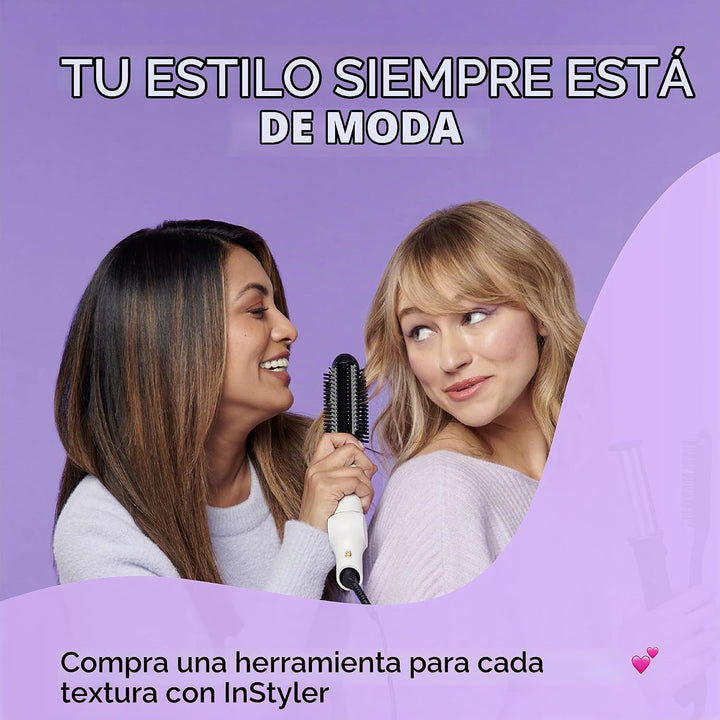 InStyler Plancha de pelo de cerámica Curation \u2013 Plancha plana...