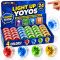 KatchOn, 24 piezas de yoyos con luz multicolor, recuerdos de fiesta para