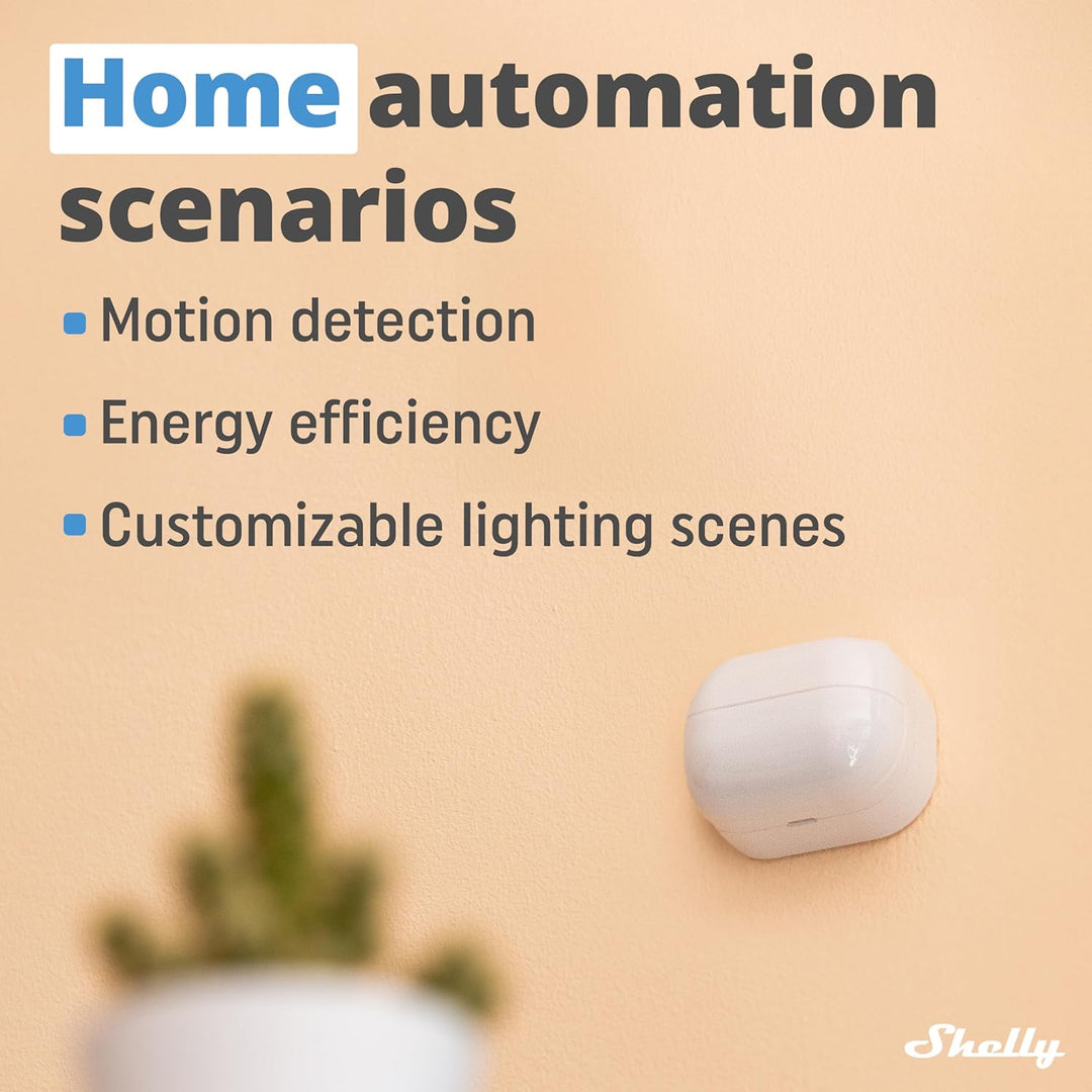 Shelly Blu Motion Sensor de movimiento y luz Bluetooth