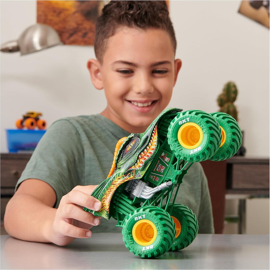Monster Jam, Camión Monstruo Dragón Oficial, Vehículo de Colección...