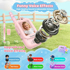 Walkie Talkies de video para niños con emparejamiento automático instantáneo, rango de 600 pies, no necesita WiFi, con video, voz y chat de imágenes, regalo perfecto para niños y niñas de 3