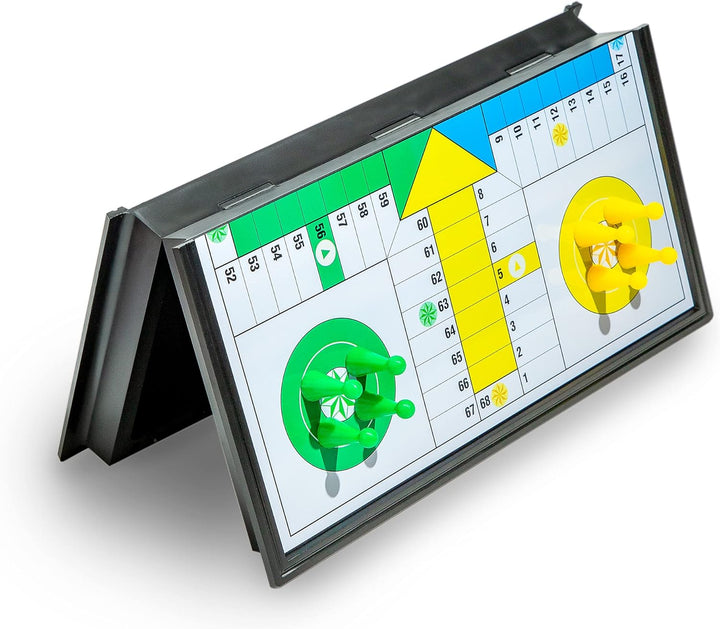 Ludo - Juego de mesa plegable magnético para viajes 975