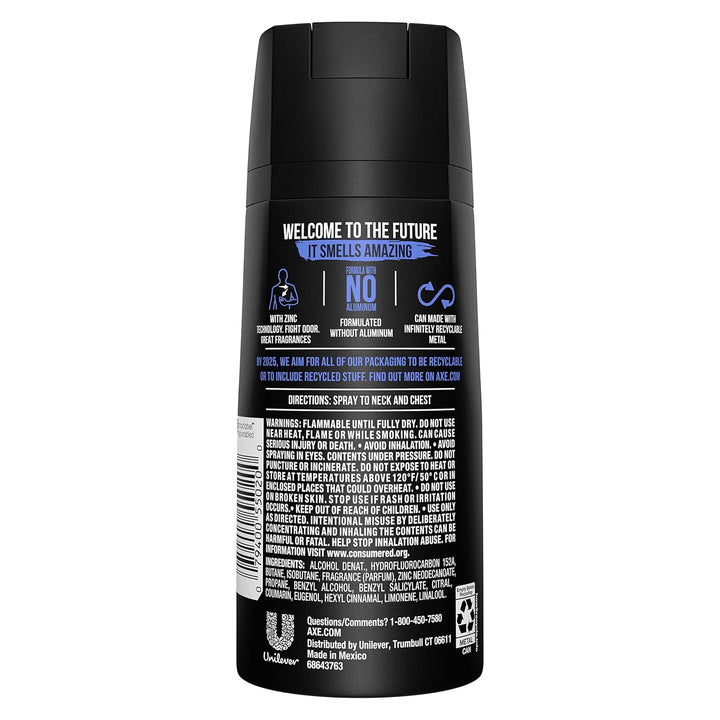 Axe Desodorante en aerosol corporal para una protección
