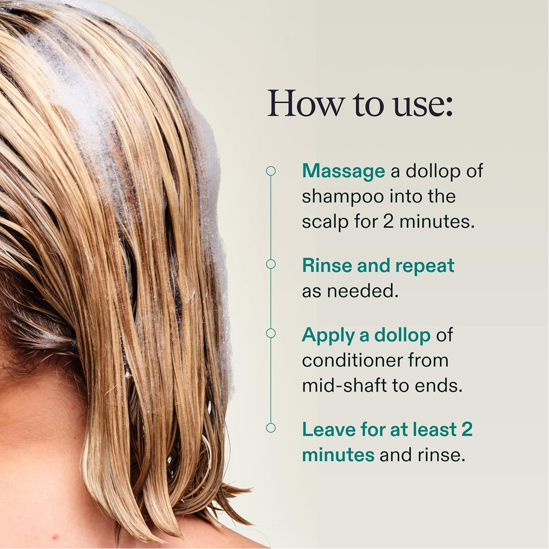 Nutrafol Shampoo, Cleanse and Hydrate Hair and Scalp, Improves Hair...