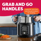 Instant Pot Pro olla eléctrica a presión 10 en 1, olla de cocción lenta, para cocinar arroz y cereales, para saltear alimentos, vaporera, cocción al vacío, esterilizador, máquina para hacer yogur y