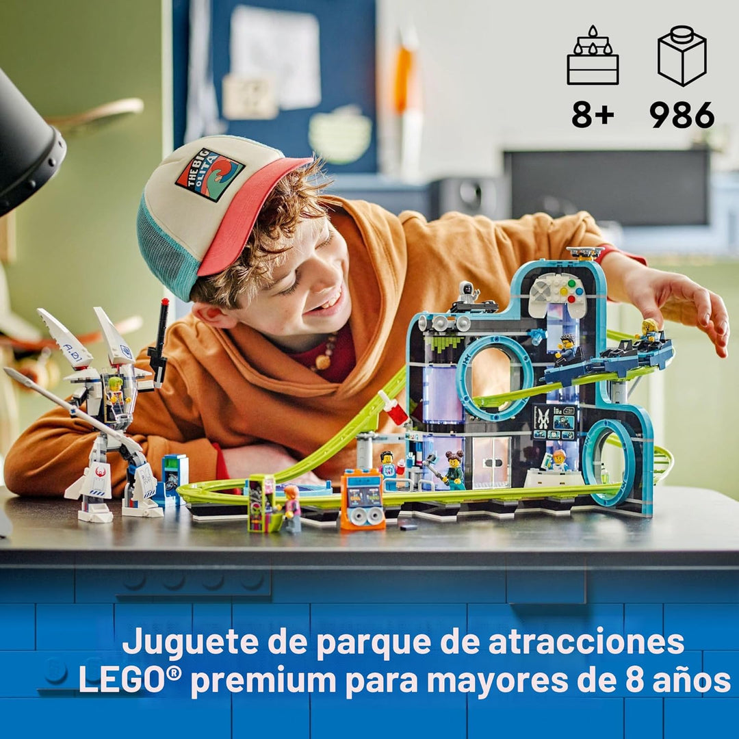 LEGO City Robot World Montaña Rusa Set de Construcción - Juguete de...