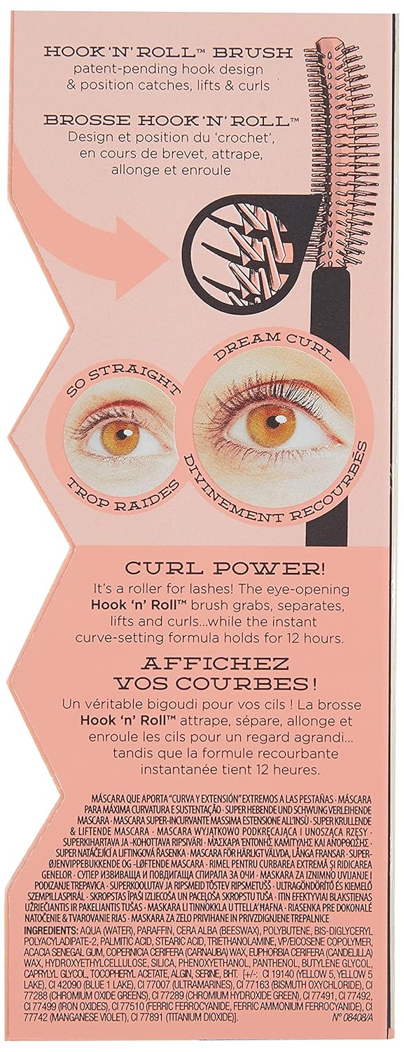 Máscara de pestañas Benefit Cosmetics Roller Lash Super Curling &am...