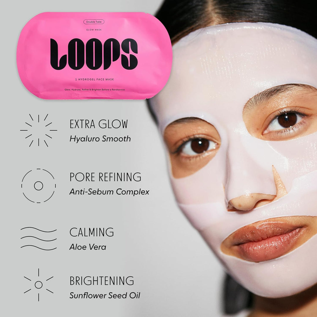 LOOPS Kit de bucle variado: las mejores máscaras faciales de hidrog...