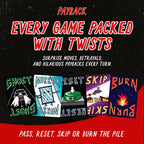 PAYBACK Edición original: divertidos juegos de cartas familiares con traición, estrategia y caos para adolescentes y adultos, fiesta de ritmo rápido y juego de viaje, ideal para adolescentes, amigos y familias