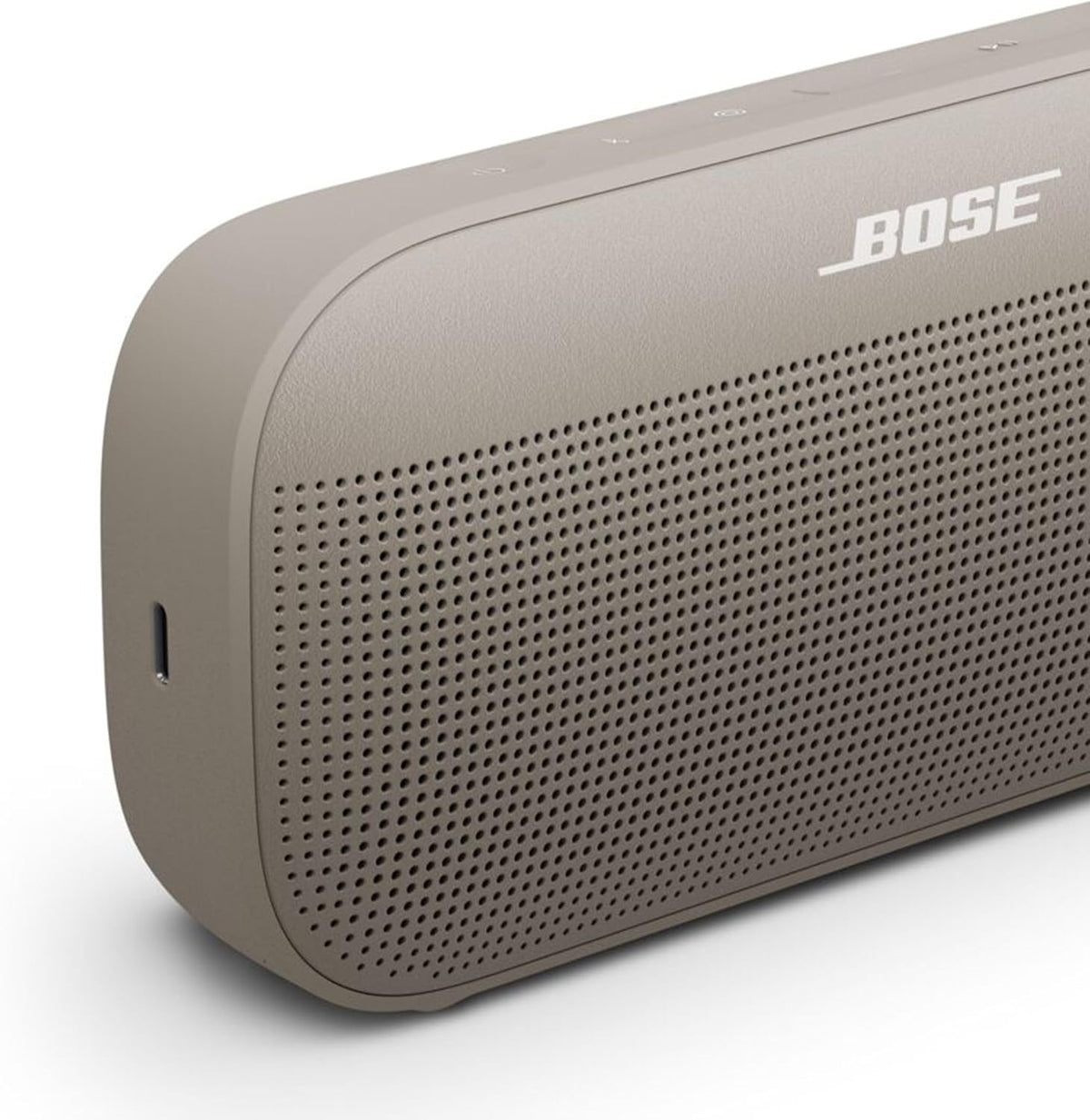Bose SoundLink Flex Bluetooth Speaker (2nd Gen) - Portable Outdoor Speaker con Hi-Fi Audio, Waterproof y Dustproof, USB-C, hasta 12 Hours Battery Life, Sandstone