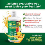 Life's Fortune Multivitamínico líquido para adultos, hombres y...