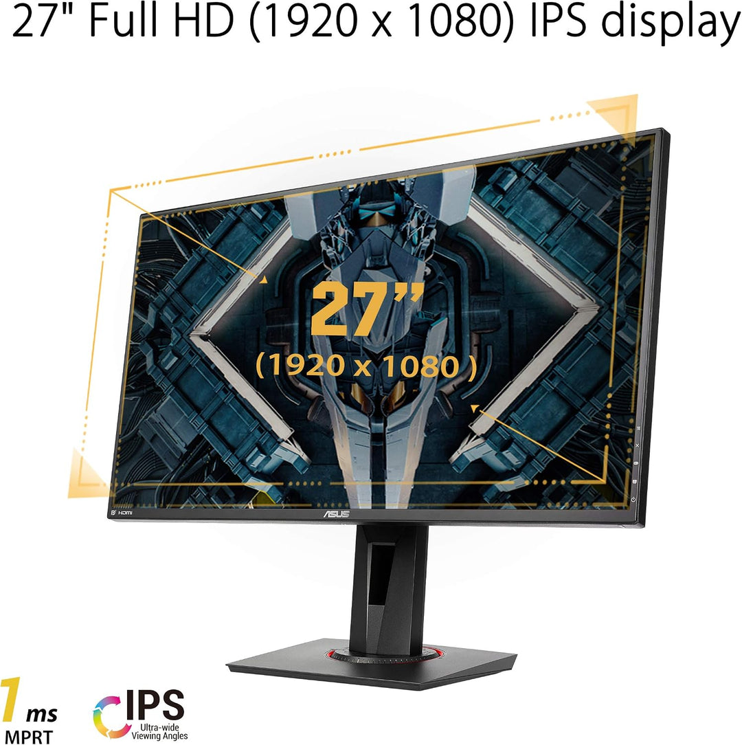 Monitor ASUS TUF Gaming 27" 1080P (VG279QR) - Full HD, IPS, 165Hz (...