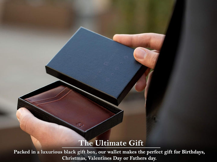 SERMAN BRANDS Money Clip Wallet - Mens Wallets slim Front Pocket RF...