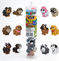 Paquete de 12 juguetes coleccionables para ansiedad de cachorros
