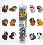 Paquete de 12 juguetes coleccionables para ansiedad de cachorros