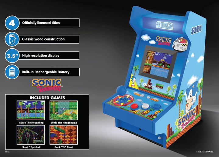 My Arcade Sonic The Hedgehog Mighty Player Sega Retro