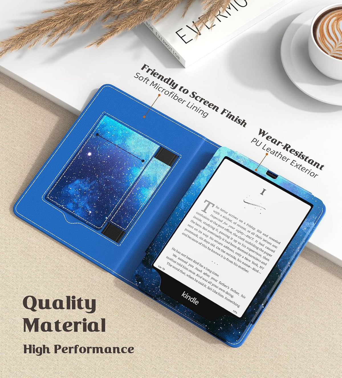 MoKo Funda para lector de libros electrónicos de 7"/6.8" (12ª/11ª