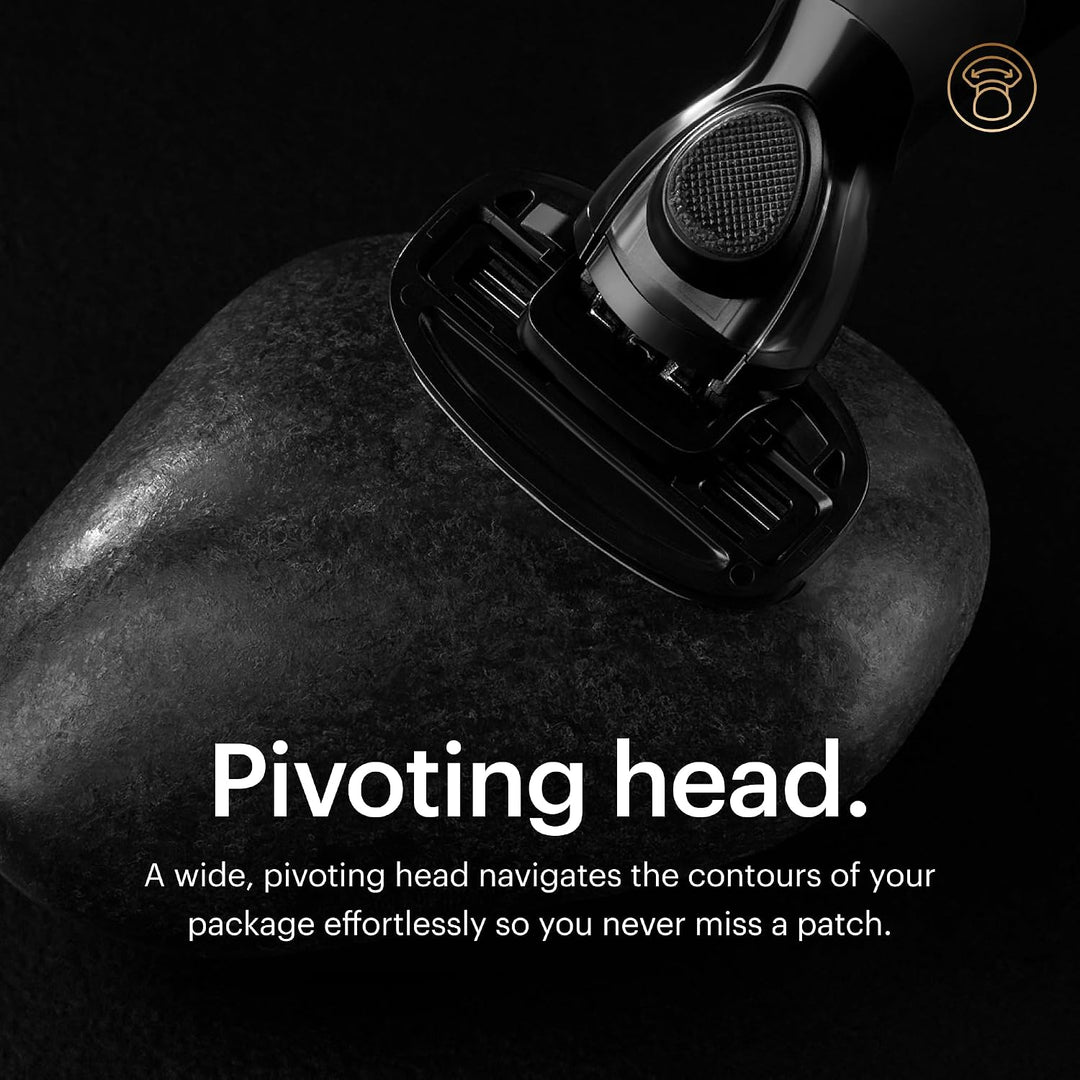 MANSCAPED® The Crop Shaver® - Maquinilla de afeitar de acero inoxid...