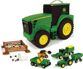 TOMY John Deere Tractor Toys - Juego económico y funda de transporte