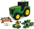 TOMY John Deere Tractor Toys - Juego económico y funda de transporte