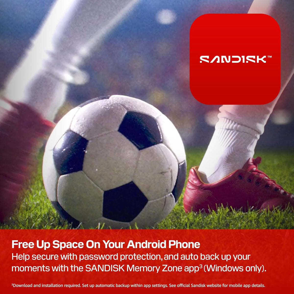 SANDISK Unidad flash USB-C de 128 GB, edición de la Copa Mundial de...