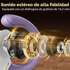 HAOYUYAN Auriculares inalámbricos Bluetooth 5.3 con reproducción de...