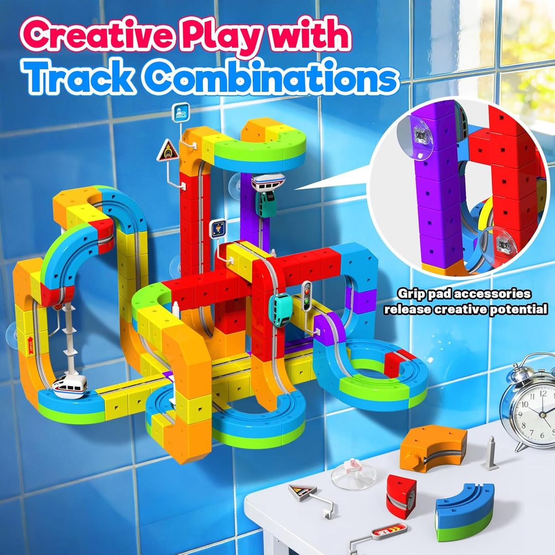 Annexfun Juego de tren eléctrico 3D