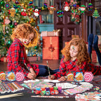 BenLouis Juego de Papelería Navideña para Escuela, Recuerdos de Fiesta de Navidad, Regalo de Aula, Premios a Granel para Estudiantes y Niños, Rellenos para Medias Navideñas, Rellenos de Piñata, Bolsas